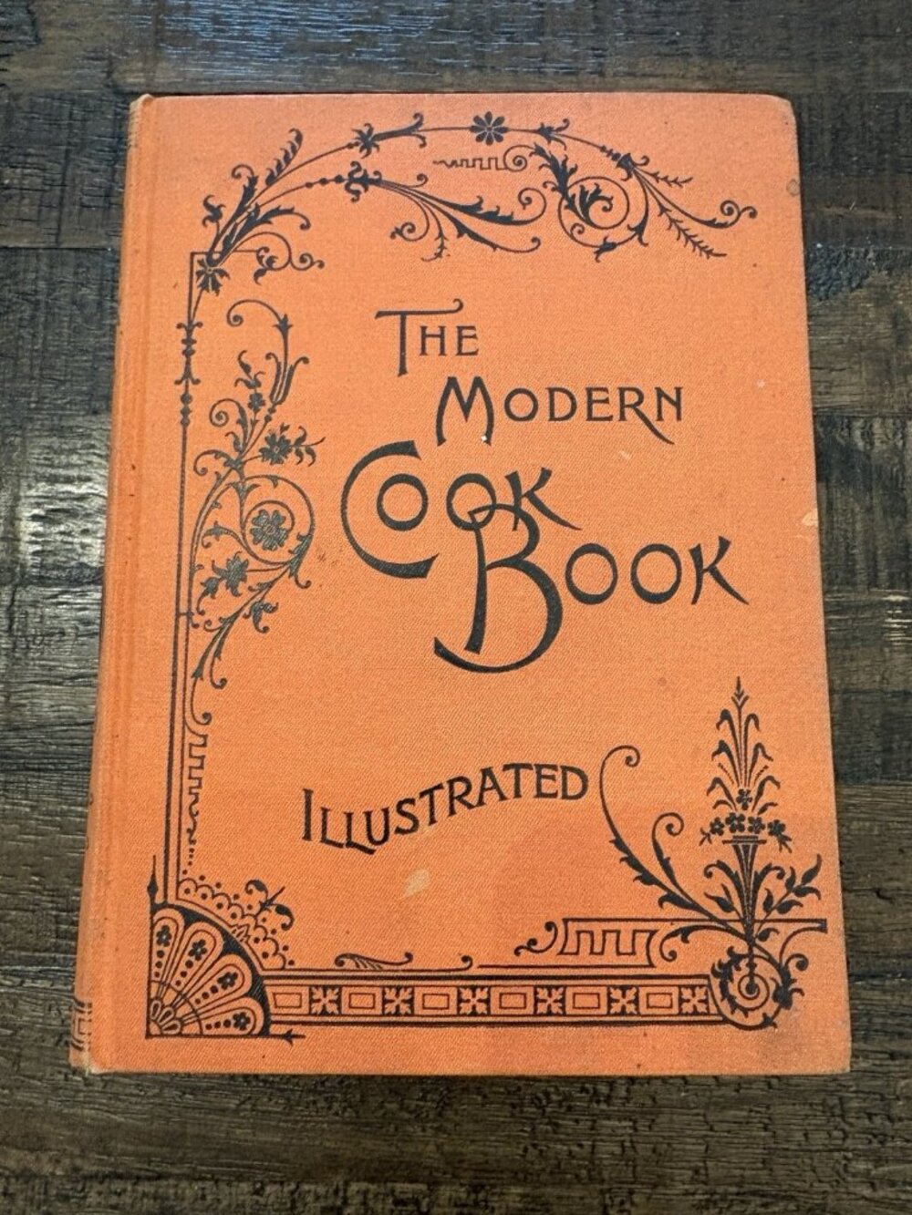 The Modern Cook Book by Kirkpatrick 1890 1st Edition Illustrated